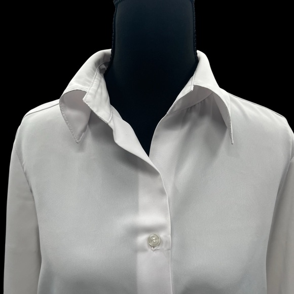 Notations Classic White Button-Down Shirt - Picture 2 of 8